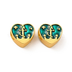 Rack Plating Alloy Enamel European Beads&nbsp;PALLOY-F287-53MG