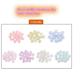 7000Pcs 7 Style Opaque Colours Glass Seed Beads&nbsp;SEED-YW0001-75