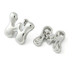Rack Plating Brass Earrings&nbsp;EJEW-S222-01P-W