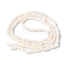 Natural Cultured Freshwater Pearl Beads Strands&nbsp;PEAR-I007-07B-02A