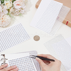 4 Sheets 4 Styles Acrylic Imitation Pearl Stickers Paper Sheets for Craft&nbsp;DIY-SP0002-64B