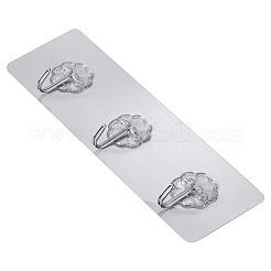 Self-adhesive Acrylic Wall Hook Hangers&nbsp;AJEW-TADJ0001-09A-01