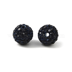 Grade A Round Pave Disco Ball Beads&nbsp;X-RB-H258-10MM-207