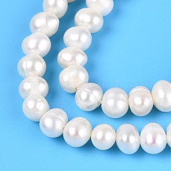 Natural Cultured Freshwater Pearl Beads Strands&nbsp;PEAR-N013-05N