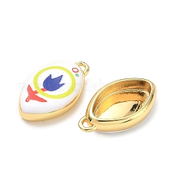 Printed Brass Pendants&nbsp;KK-CBA42CA-05G