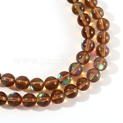 Synthetic Moonstone Beads Strands&nbsp;G-S283-8mm-18A