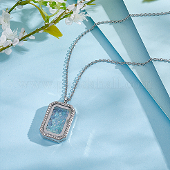 1Pc 304 Stainless Steel Necklace&nbsp;NJEW-NB0001-42