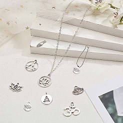 Tibetan Style Alloy Pendants&nbsp;TIBE-SC0001-11AS