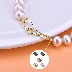 3000Pcs 5 Colors Brass Crimp Beads&nbsp;KK-SP0001-86
