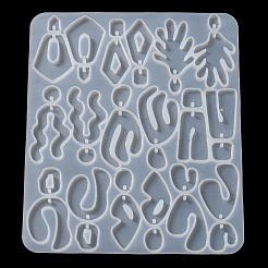DIY Silicone Irregular Shape Pendant Molds&nbsp;LS-DIY-M047-01A