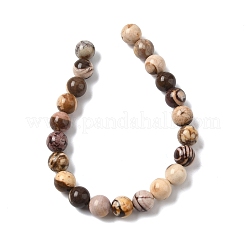 Natural Australian Agate Round Bead Strands&nbsp;X-G-M272-02-8mm