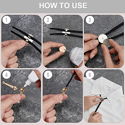 10Pcs Alloy Bolo Tie Slides Clasp Cabochon Settings&nbsp;FIND-CL0002-28
