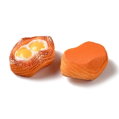 Opaque Resin Imitation Bread Decoden Cabochons&nbsp;CRES-Z006-07