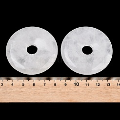 Natural White Jade Pendants&nbsp;G-P532-01A-29