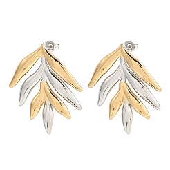 304 Stainless Steel Stud Earrings&nbsp;EJEW-K313-01GP