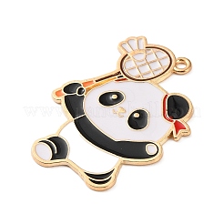 Sports Alloy Enamel Pendants&nbsp;LS-ENAM-I079-01G-02