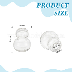Clear Glass Bottles for Bead Containers&nbsp;AJEW-WH0596-151C