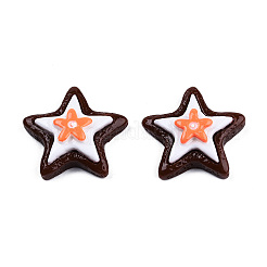 Opaque Epoxy Resin Cabochons&nbsp;CRES-S358-65