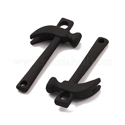 Spray Painted Alloy Pendants&nbsp;PALLOY-K003-18