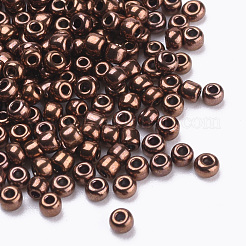 Plated Glass Seed Beads&nbsp;SEED-Q025-2mm-B04