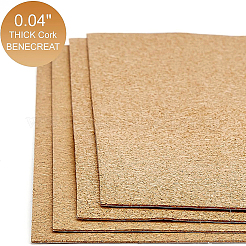 4 Sheet Cork Label Stickers&nbsp;AJEW-BC0001-61