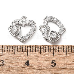 Brass with Cubic Zirconia Pendants&nbsp;KK-L270-06P