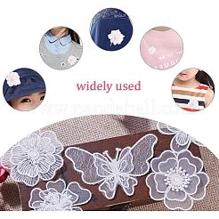Lace Embroidery Sewing Fiber&nbsp;DIY-PH0019-21
