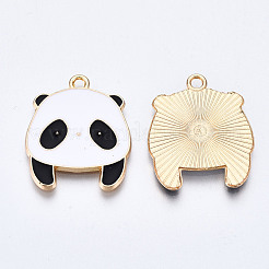 Alloy Enamel Pendants&nbsp;X-ENAM-S127-021-RS