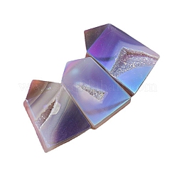Electroplate Natural Agate Sculpture&nbsp;PW-WG49007-01