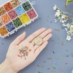 Glass Bugle Beads&nbsp;SEED-SC0001-01