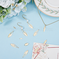 50Pcs 5 Styles Brass Pendants&nbsp;KK-HY0003-46