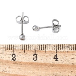 304 Stainless Steel Stud Earrings for Women&nbsp;EJEW-E603-06B-P