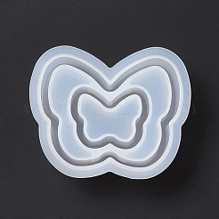 DIY Double Butterfly Shaped Food-grade Silicone Molds&nbsp;LS-SIMO-D001-16