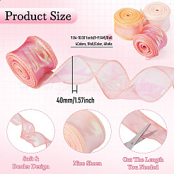 Fishtail Yarn Iridescent Ribbon for Bowknot Making&nbsp;OCOR-TA0004-17