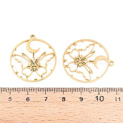 304 Stainless Steel Pendants&nbsp;STAS-N108-41G