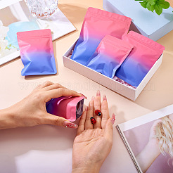 100Pcs 4 Styles PET Zipper Bags&nbsp;OPP-TA0001-19C