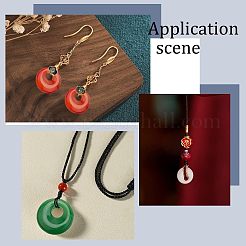 10Pcs 10 Styles Natural & Synthetic Gemstone Pendants&nbsp;G-NB0003-90