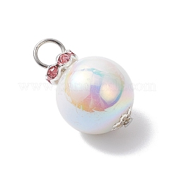 Imitation Pearl Acrylic Pendants&nbsp;PALLOY-JF04349