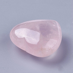 Natural Rose Quartz Heart Love Stone&nbsp;G-O174-13