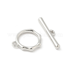 Alloy Toggle Clasps&nbsp;FIND-B047-19P