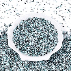 Spray Painted Picasso Cylinder Glass Seed Beads&nbsp;GLAA-T028-12A-07