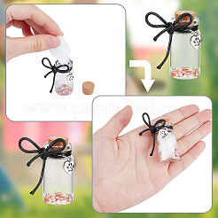 2Pcs Glass Cork Tube Wishing Bottle&nbsp;AJEW-DR00019