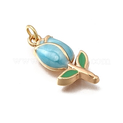 Alloy Enamel Pendants&nbsp;PALLOY-JF04388
