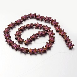 Electroplate Non-magnetic Synthetic Hematite Bead Strands&nbsp;G-F300-52A-04