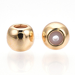 Brass Beads&nbsp;KK-ZX024-40G-NF