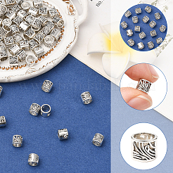 100Pcs Tibetan Style Alloy European Beads&nbsp;FIND-SP0020-71