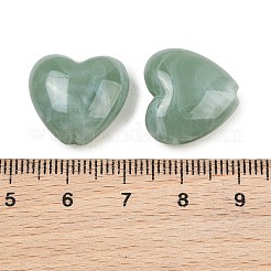 Two-tone Opaque Acrylic Beads&nbsp;X-AC-CBA8E7E-01K