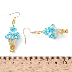 Glass Dangle Earrings&nbsp;EJEW-MZ00713