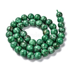 Natural Marble Beads Strands&nbsp;G-K211-8mm-H