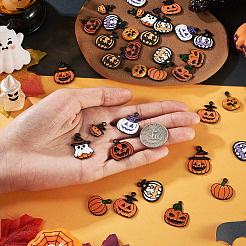 36Pcs 12 Styles Halloween Alloy Enamel Pendants&nbsp;ENAM-TA0003-51